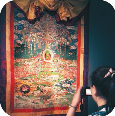 400年前唐卡真迹首现京城