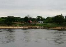 &ldquo;中俄首条铁路跨江桥&rdquo;俄境内桥体动工