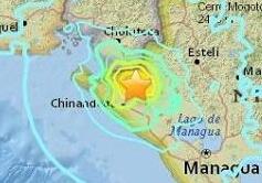 尼加拉瓜西部发生6.1级地震 尚无人员伤亡消息