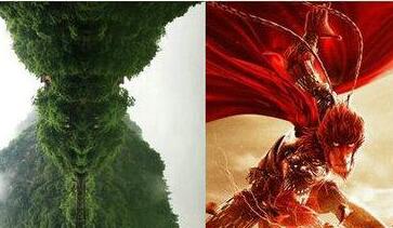 成都大学生峨眉山看猴 无意拍下孙大圣形状山体