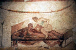 庞贝重现色情壁画 显千年娼妓文化