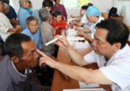 陕西省公安厅联合西安交大第二附属医院开展扶贫义诊活动