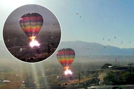 美国得州载有16人热气球起火失事 无人生还