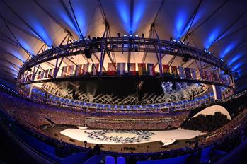 里约奥运会开幕式举行