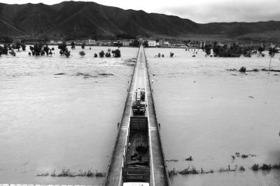 台风“狮子山”登陆东北 图们江遭百年一遇洪水