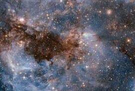 NASA捕捉宇宙&ldquo;龙卷风&rdquo; 星际气体尘埃如陷漩涡