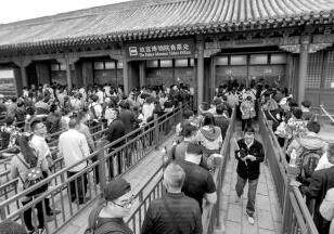 故宫现场每分钟售票166张