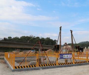 南沙港铁路首桩完成浇筑 有望4年建成