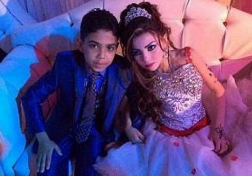 埃及12岁男童将娶11岁表妹 新郎父亲祝福