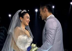 钟丽缇张伦硕北京大婚 两个女儿当花童