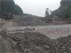 重庆万利高速公路五分部确保1号弃渣场安全施工