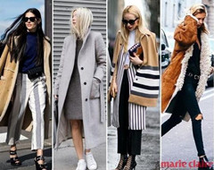 过膝大衣显瘦小秘诀