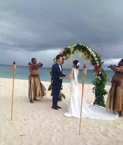 有情人终成眷属！刘翔吴莎被曝斐济结婚