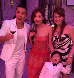 与言承旭结伴喝喜酒？林志玲方回应：不同桌