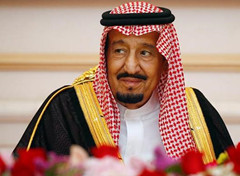 沙特国王今日到访中国 带了506吨行李与2部镀金电梯