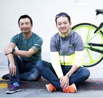 这两位中国人将中国共享单车模式“骑进”美国