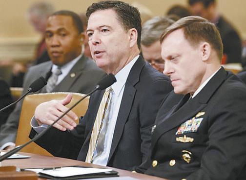 FBI局长：正在调查特朗普阵营是否&ldquo;通俄&rdquo;