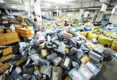 中国快递业务量全球占比超四成