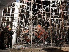 湖北麻城脚手架垮塌致9死6伤 9名责任人被控制