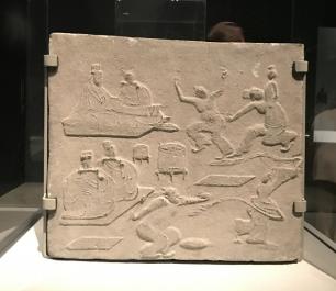 川博“明星”画像砖走出国门  “秦汉文明展”在美开展