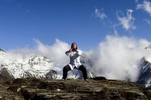 5025米！世界“最高”太极舞动大峰之巅