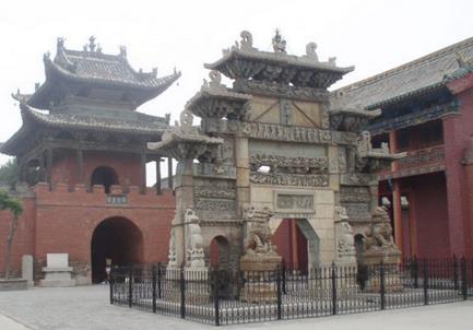 50家媒体联盟代表走进山西运城解州关公庙