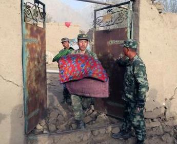 新疆塔县地震已致房屋倒塌3千余间 经济损失逾8亿元