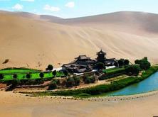 敦煌鸣沙山腹地即日起禁止私自旅游探险