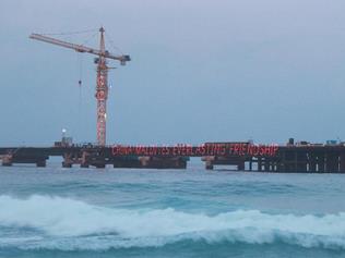 一带一路·好项目|建设中的中马友谊大桥