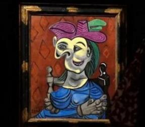 毕加索画作4500万美元拍卖 曾险些被纳粹抢走