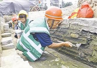 成都沉落千年古寺重现 证明市中心数千年未变(图)