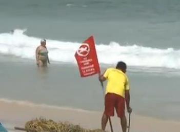 4名中国女游客溺水 救生员：来得太早还没上班