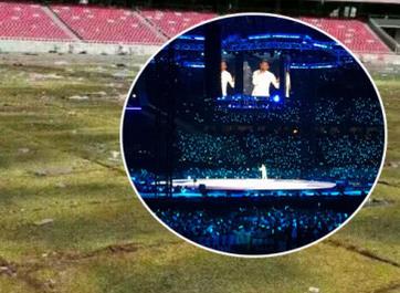 山西回应张学友演唱会损坏足球草坪：将下“封杀令”