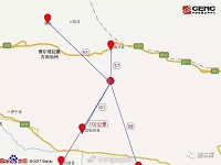 新疆精河发生4.6级地震 震源深度8千米