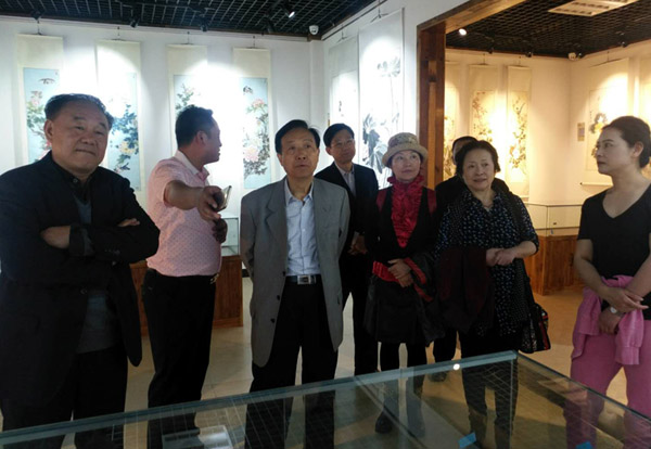 王鹤龄、厉德才莅临中国公司秀合肥赛区指导工作