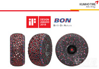 锦湖轮胎未来概念BON获“德国iF设计大奖”