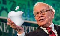 巴菲特苹果持仓逾400亿美元 成第二大股东