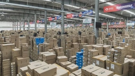 英媒：中国电商繁荣带火物流业 仓储空间竞争激烈