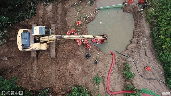 山东寿光排涝抢险结束  其他省市增援力量凌晨撤离