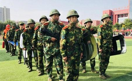 青海交通职业技术学院连续5年将人防“三防”教育融入新生军事技能训练