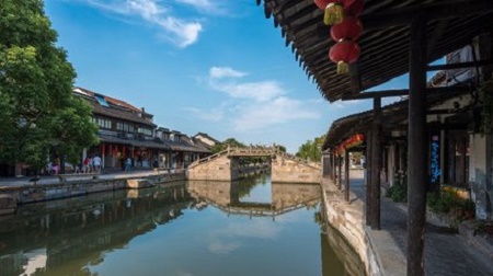 央媒采风绿水青山 游览美景诗画浙江