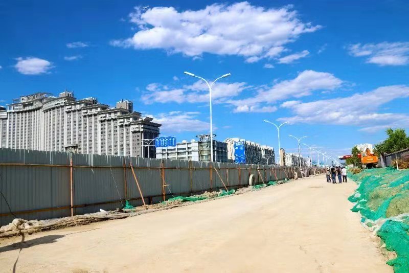 北京城市副中心配套道路用上&ldquo;固化土&rdquo;