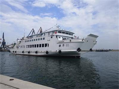 映华集团两艘新轮成功首航 助推蓬莱-长岛航线海洋经济蓬勃发展！