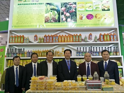 聚焦冬交会丨海垦南金农场携20种产品亮相“冬交会”