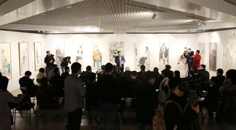 “丹青澄怀”吴宇华绘画作品展在北航艺术馆开展