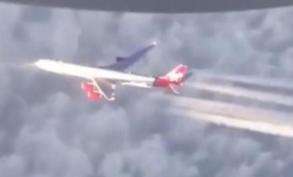 两架飞机高空“飙机”？民航专家：不违规