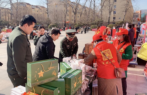 军嫂品牌惠及军人之家 春节支持军队后勤保障温暖人心