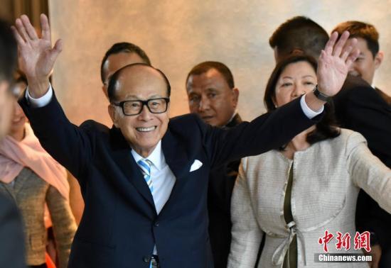 福布斯香港富豪榜：李嘉诚连续21年蝉联香港首富