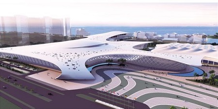 海口三亚琼海加快会展业发展 海南国际会展中心二期今年底试运营