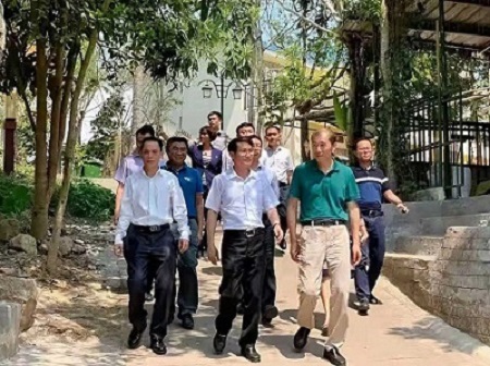 海南省副省长沈丹阳率队到海南白沙调研产业发展及乡村旅游振兴